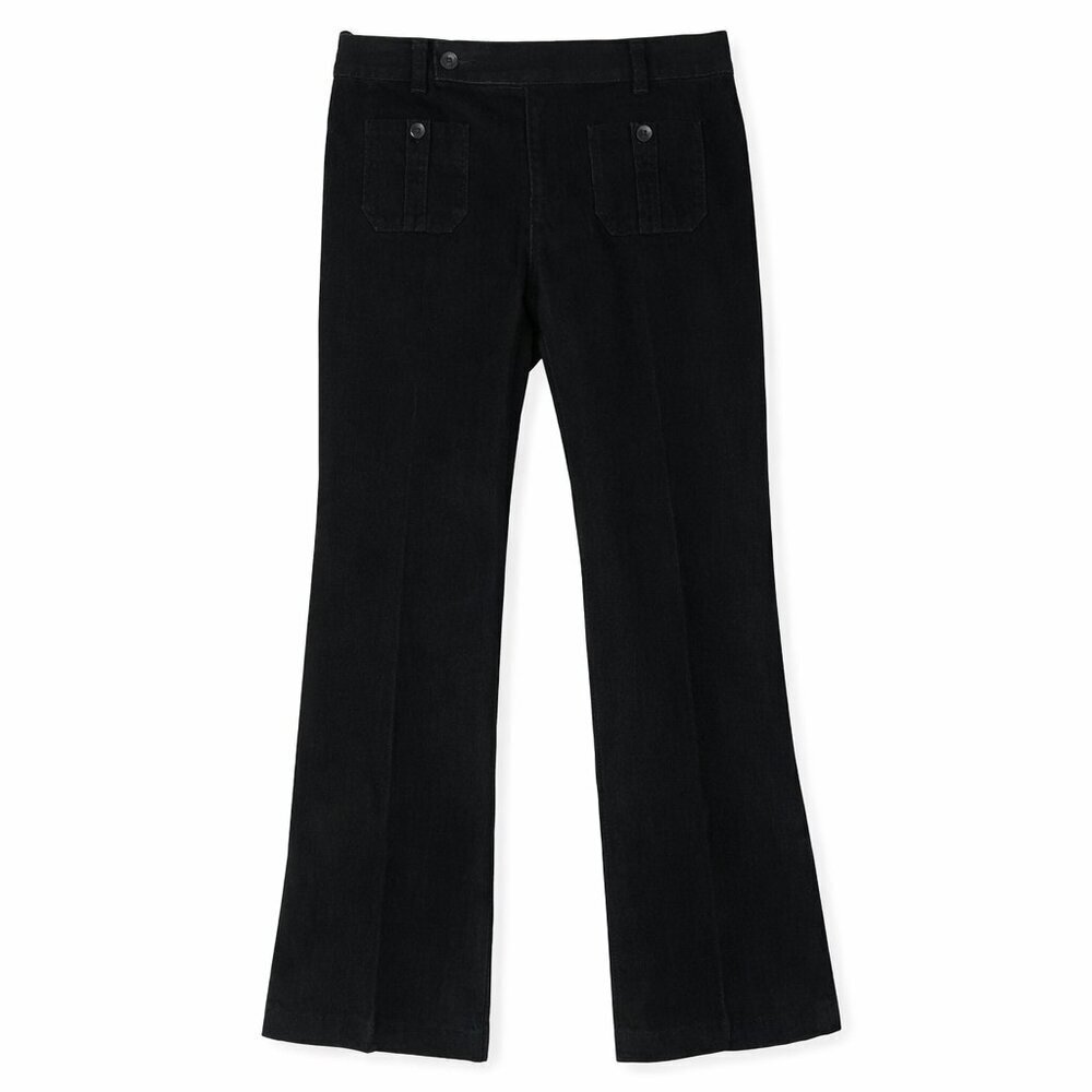 Ann Taylor LOFT Flare Dark Wash Jeans Size 8P